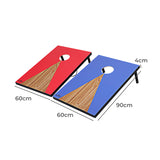BoPeep 2PCS Kids Bean Bag Toss Cornhole - Front View