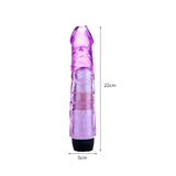 Urway Vibrator Dildo Dong Multi Speed Purple - Front View