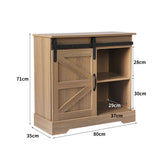Levede Buffet Sideboard Storage Cabinet - Front View