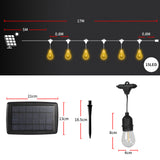 Emitto Solar LED Festoon String Lights-2006733077400915970