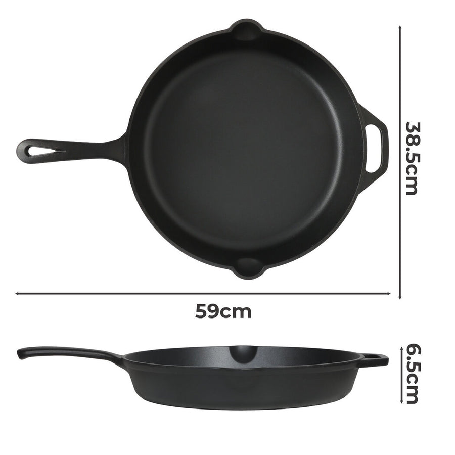 Toque Non Stick Frying Pan Cast Iron Steak Skillet-2011971113650884610