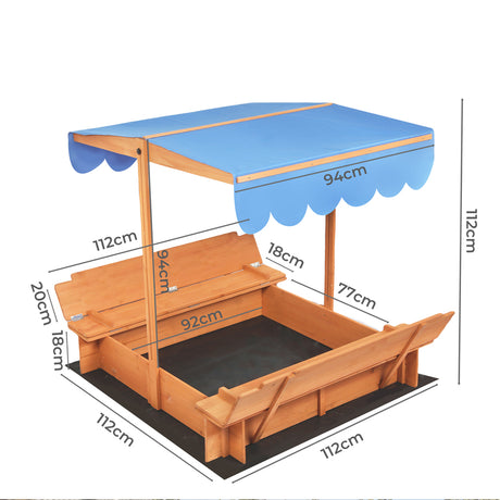 Bopeep Kids Wooden Sandbox-2018816865182289922