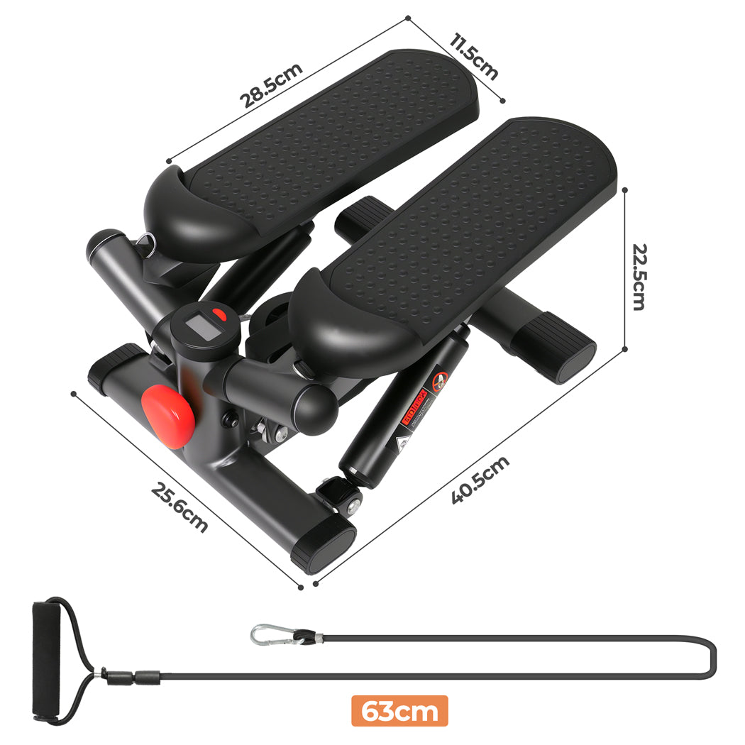 Centra Mini Stepper with Resistance Bands-2006732889055694850