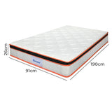 Dreamz 7 Zone Pocket Spring Mattress Medium Firm Single-2006733417160511490