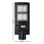 Solar Sensor LED Street Lights Flood 120W-2006733075366678530