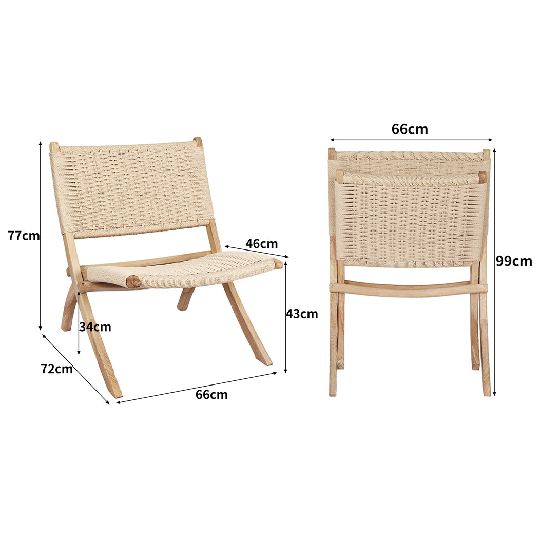 Levede 2x Accent Chair Foldable Recliner-2006732725536559106