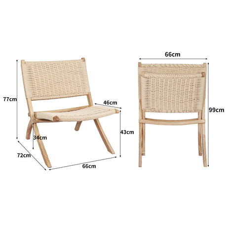 Levede 2x Accent Chair Foldable Recliner-2006732725536559106