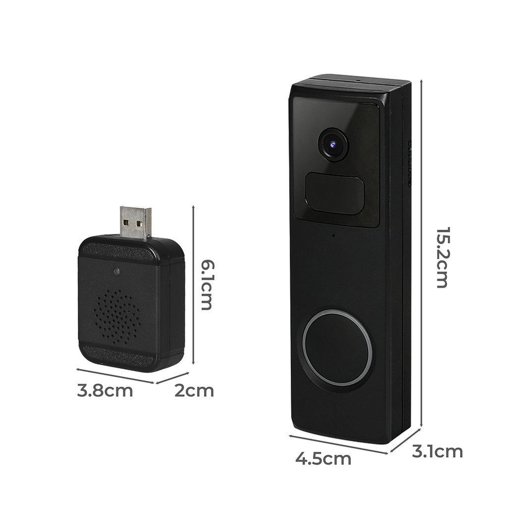 Video Door Bell Wireless WiFi Ring Doorbell Phone Intercom Home Security Camera-2006732949432700930