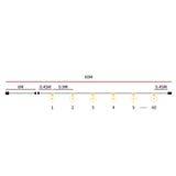 EMITTO 60M Festoon String Lights Christmas 60M 60 Meter-2006733072762015746