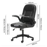Levede Executive Office Chair Work PU Leather Seat-2018816846551191554