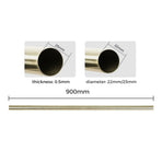 Marlow Curtain Rod Steel Quiet Rail Pole Set-2018816762262458370