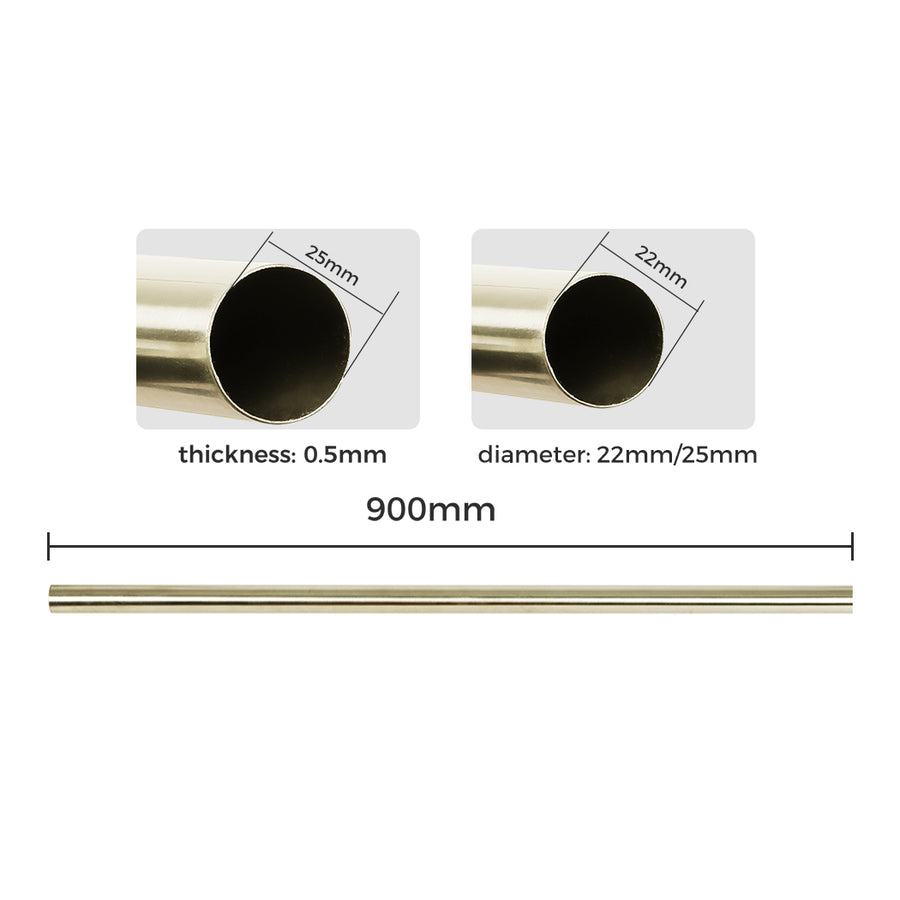 Marlow Curtain Rod Steel Quiet Rail Pole Set-2018816762262458370