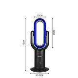 Spector Bladeless Fan Cooler Heater Black-2018816874791440386