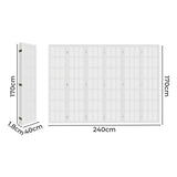 Levede 6 Panel Room Divider 170cm Freestanding Screen - Front View