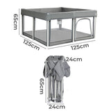 Bopeep Kids Playpen Foldable 125X125-2006732869682204674