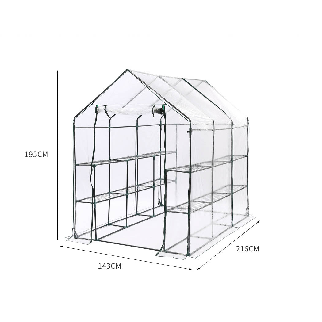 Levede Greenhouse Walk In 3 Tier Garden-1954802664944570370