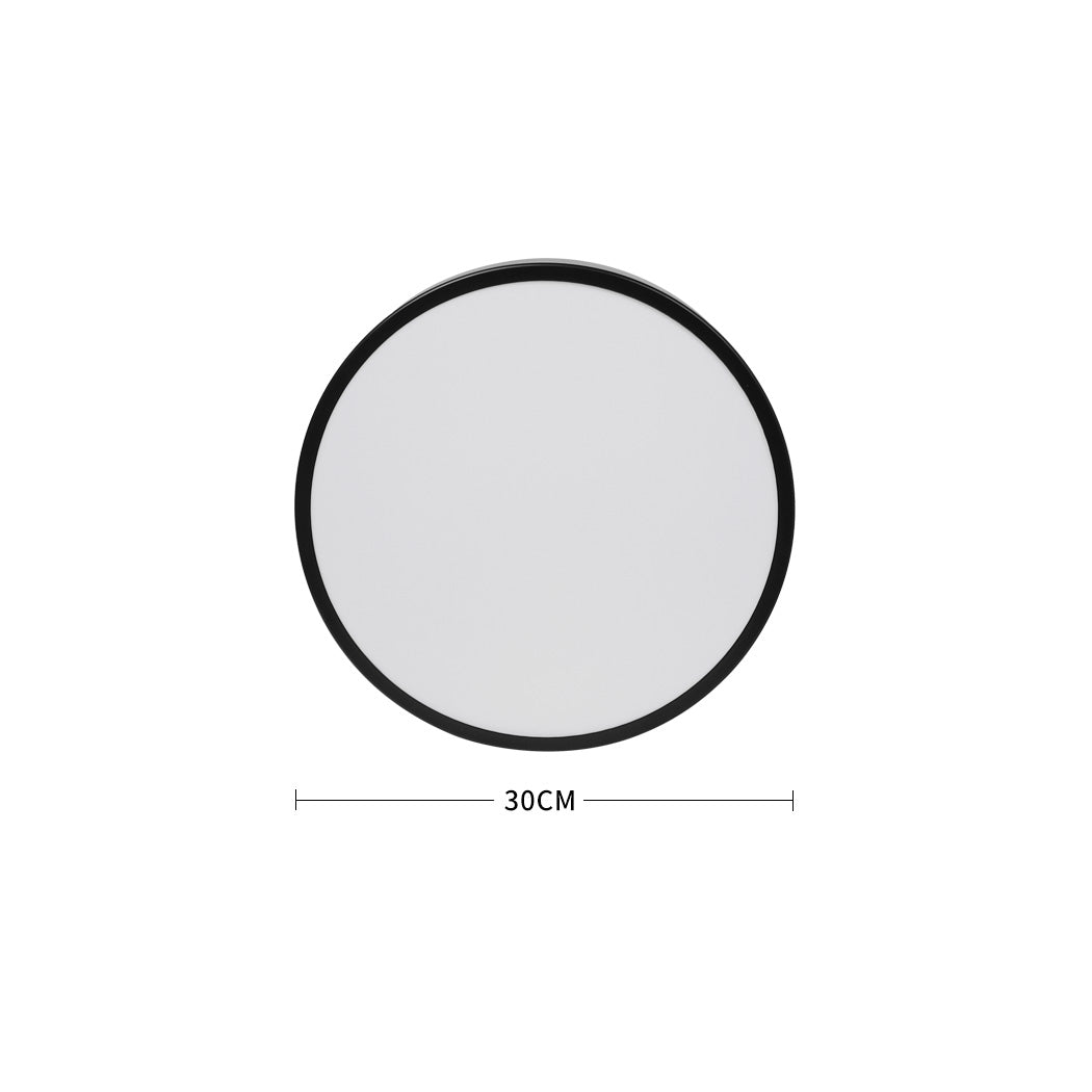 EMITTO 3-Colour Ultra-Thin 5CM LED Ceiling 36W Black-2018816679013912578