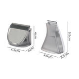 Pawz 2 Pcs Pet Trimmer Clipper Blades Set for Grooming - Front View