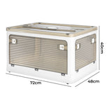 Storage Box Plastic Stackable Container L Large-2018816773394141186