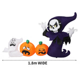 Emitto Halloween Inflatables LED Lights - Front View