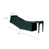 2x L Mouse Rat Trap Catch Capture Cage Green Large - Front View