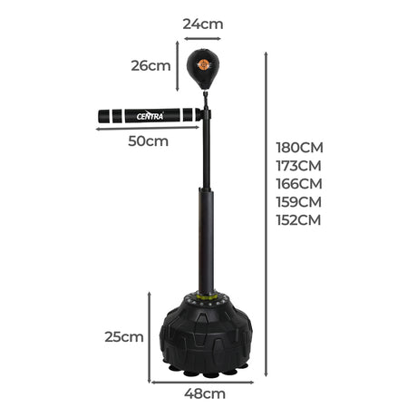 Centra Boxing Bag Reflex Freestanding Spinning Arm Speed Ball Punching Training-2018816879715553282