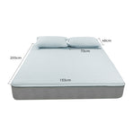 DreamZ Latex Cooling Bed Sheet Set Fitted 3PCS Queen-2006733219512324098