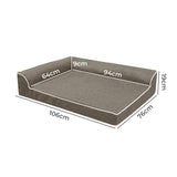 Pawz Orthopedic Dog Bed XL Coffee-2006732880738390018