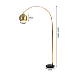 EMITTO Modern LED Floor Lamp Stand Reading Gold-2006733071726022658