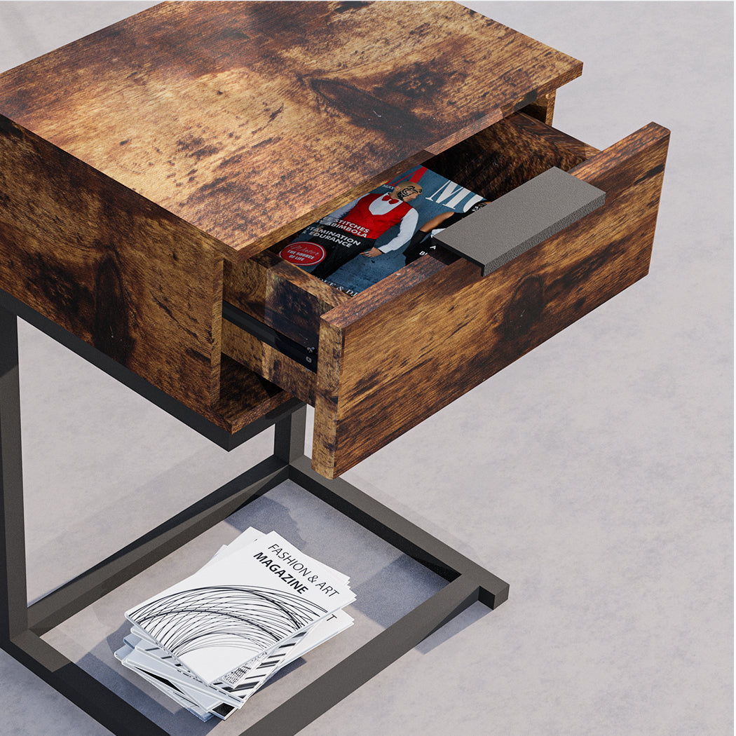 Levede Bedside Tables Side End Table-1954802870146699267