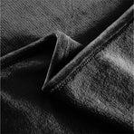 DreamZ 320GSM 220x160cm Ultra Soft Mink Black Single-2018816624026587139