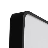 EMITTO 3-Colour Ultra-Thin 5CM LED Ceiling 90W Black - Side View