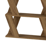 Levede Slim Side Table Storage Compact Coffee Table - Side View