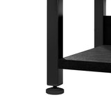 Levede Gaming Desk Computer Table Monitor Shelf 140cm - Side View