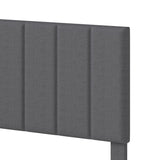 Levede Bed Frame Upholstered Platform Mattress Base Double - Side View