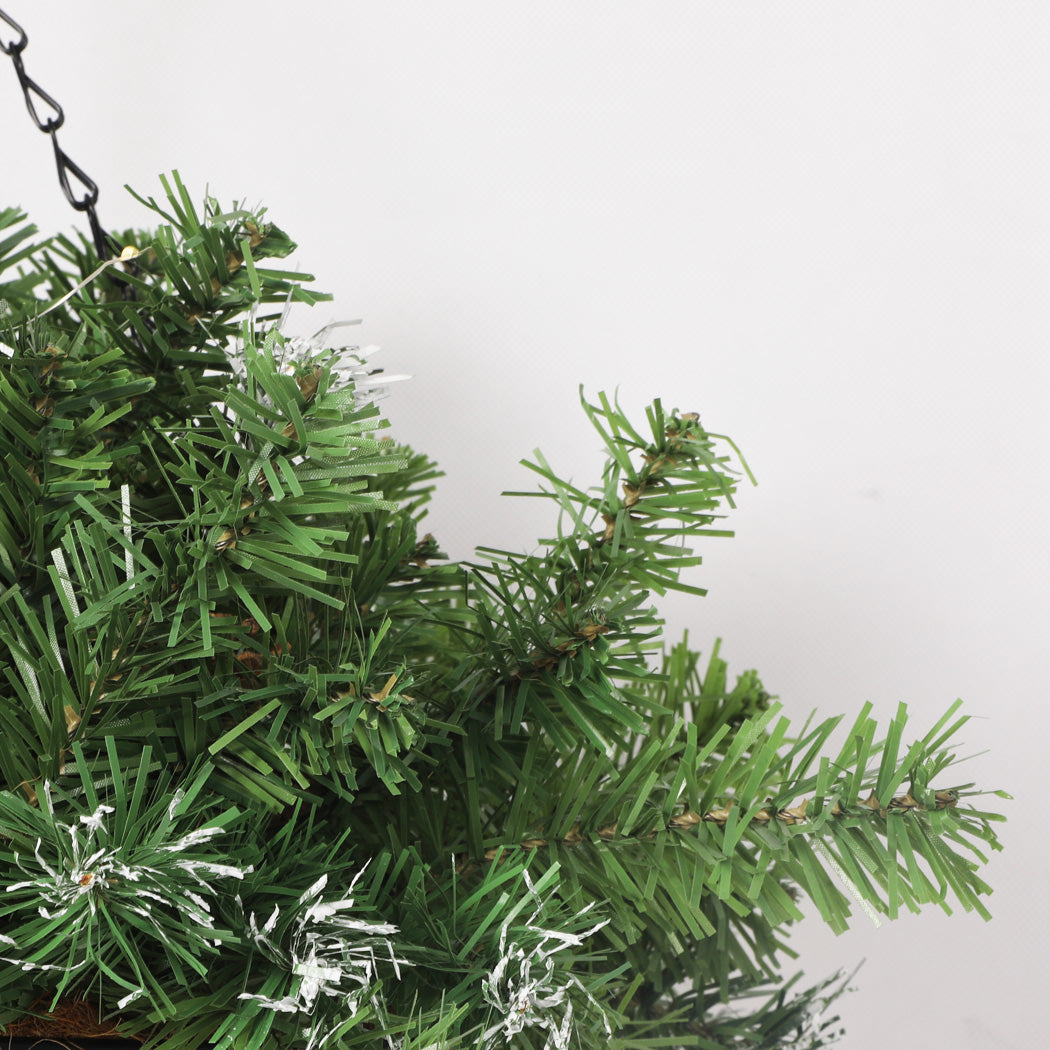 Santaco Christmas Hanging Basket Ornaments 25CM-2006732942675677187