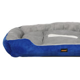 PaWz Pet Bed Dog Beds Bedding Mattress XXL Navy XX-Large - Side View