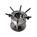 Toque Classic Fondue Set 12pcs Stainless - Side View