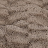 PaWz Dog Calming Bed Pet Cat Removable S Khaki Small - Side View