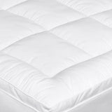 Dreamz Mattress Topper Pillowtop Cover Bed Protector Queen - Side View