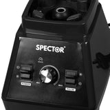 Spector 2L Commercial Blender Mixer Black - Side View