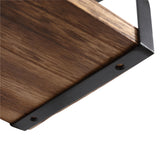 Levede Floating Shelf Brackets Display - Side View