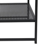 Levede Side Table Sofa End Table Open - Side View