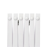 PaWz Wooden Pet Gate Dog Fence Safety White 100 Pack - Side View