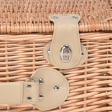 4 Person Picnic Basket Baskets Set Outdoor-2006732947503321091