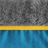 PaWz Electric Pet Heater Bed Heated XL Blue X-Large - Side View