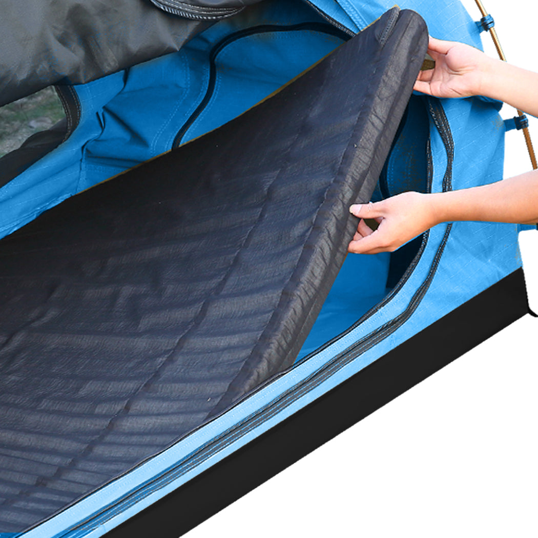 Mountview King Single Swag Camping Swags Blue-2018816907557343235