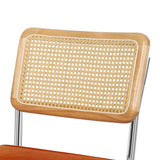 Levede 2xRattan Chair Dining Chairs Orange-2006733276517109763