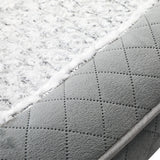 Pawz Orthopedic Memory Foam Pet Bed Dog Washable Mat - Side View