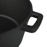 Toque 5.84L Double Dutch Oven 2 in 1 Cast Iron Pan-2011971112459702275